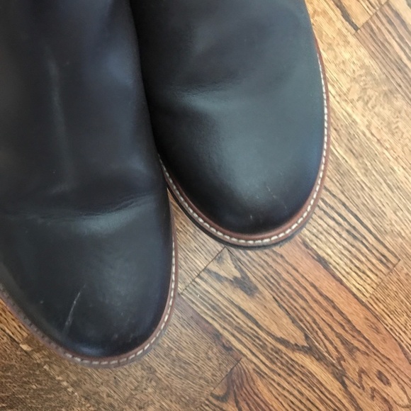 Tucker & Tate leather ankle boots zip brown 5M - Picture 2 of 8